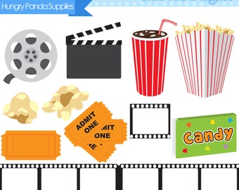 Movie Theater Candy Clipart