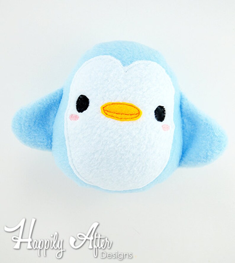 Penguin Stuffie Embroidery Designpenguin stuffed animal | Etsy