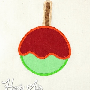 Candy Apple Applique Embroidery Design, apple applique, candy applique, machine embroidery, applique, apple design, apple embroidery, candy