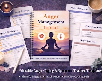 Werkboek woedebeheersing en planner voor copingvaardigheden