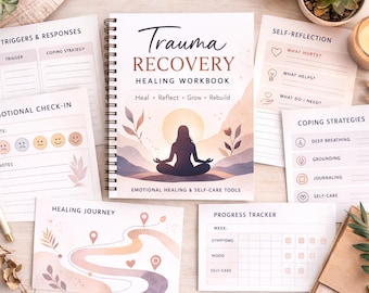 Sjablonen voor traumahealing-toolkit en hersteldagboek