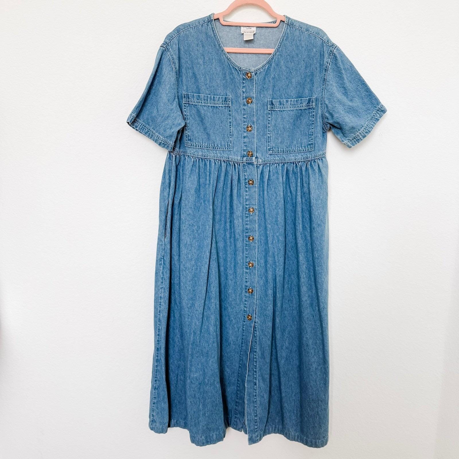 Moda Denim Dress - Etsy