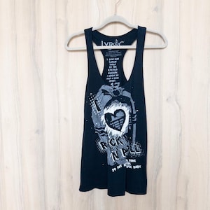 Y2k Grunge Black Tank Top - Etsy