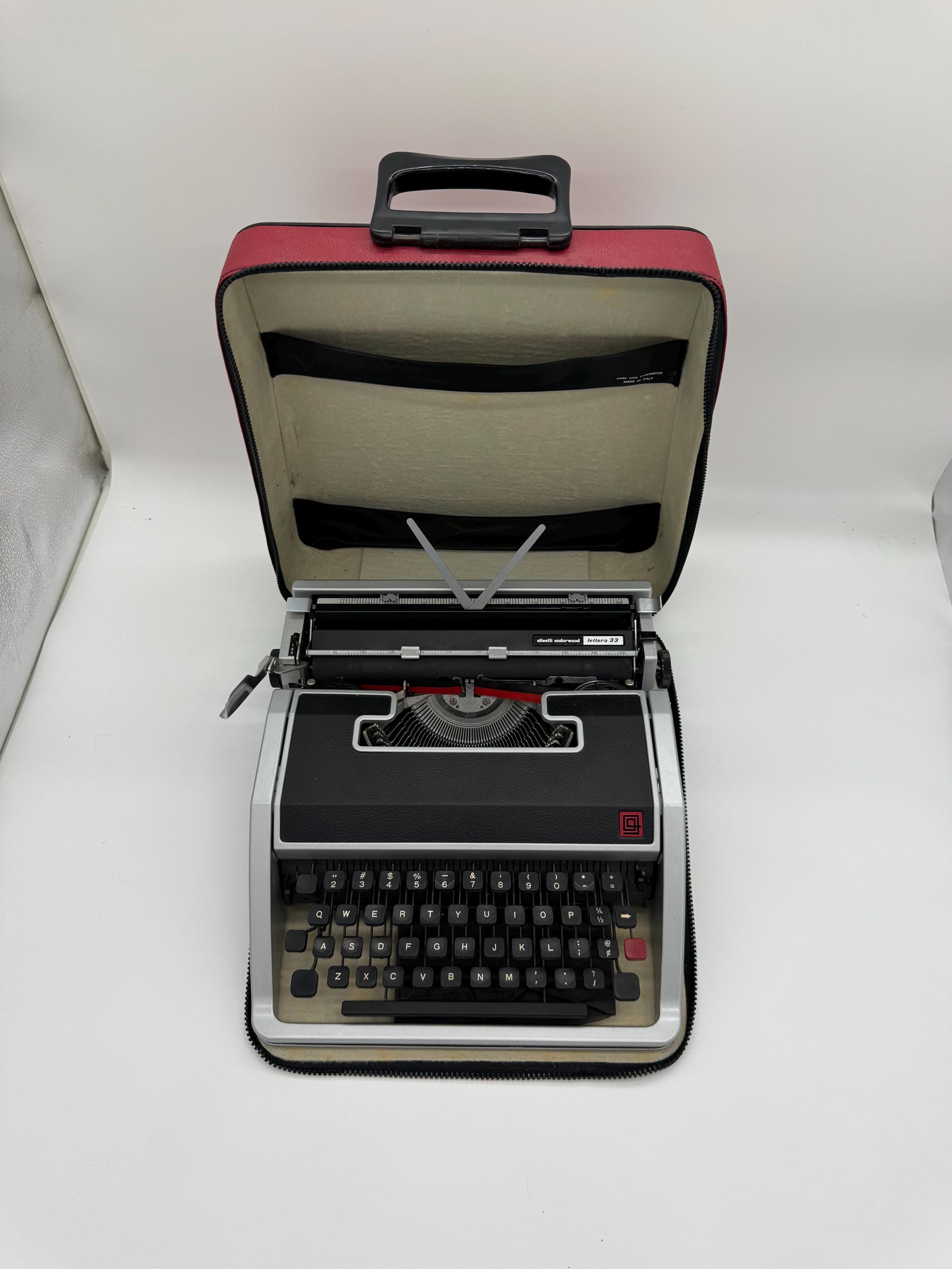 Rare Olivetti Typewriter - Etsy