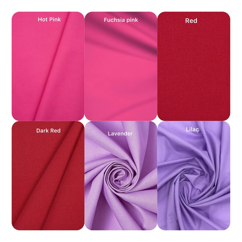 60” Poly Cotton Broadcloth Fabric by the yard image 13