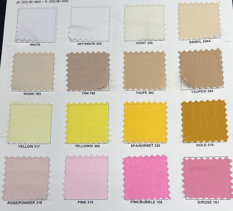 60” Poly Cotton Broadcloth Fabric by the yard image 4