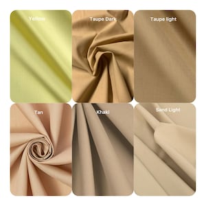 60” Poly Cotton Broadcloth Fabric by the yard image 12