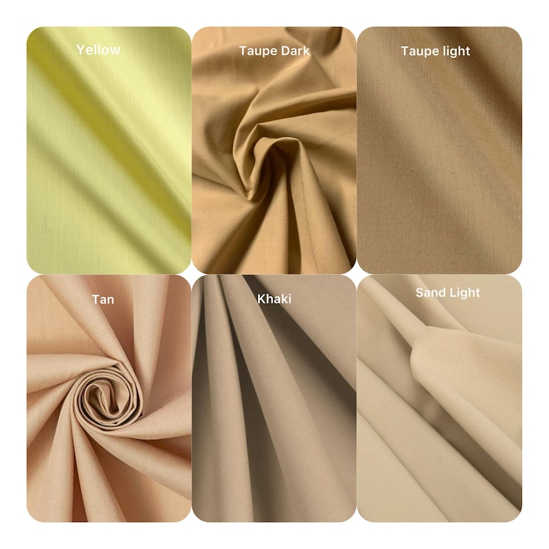 60” Poly Cotton Broadcloth Fabric by the yard image 12