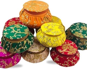Colourful matka Box for party events