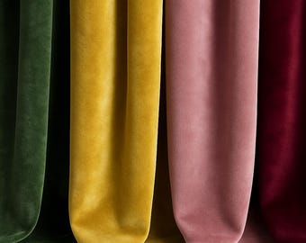 Premade Velvet Fabric Panel 20 feet