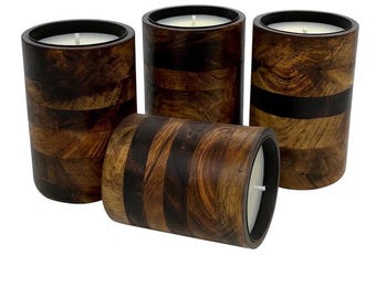 Scented Wooden Candles