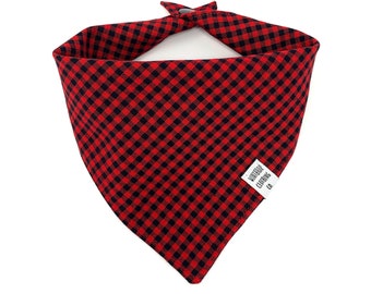 Buffalo Check Dog Bandana