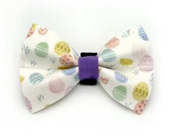 Easter Egg Dog Bow Tie - Easter Dog Bow Tie