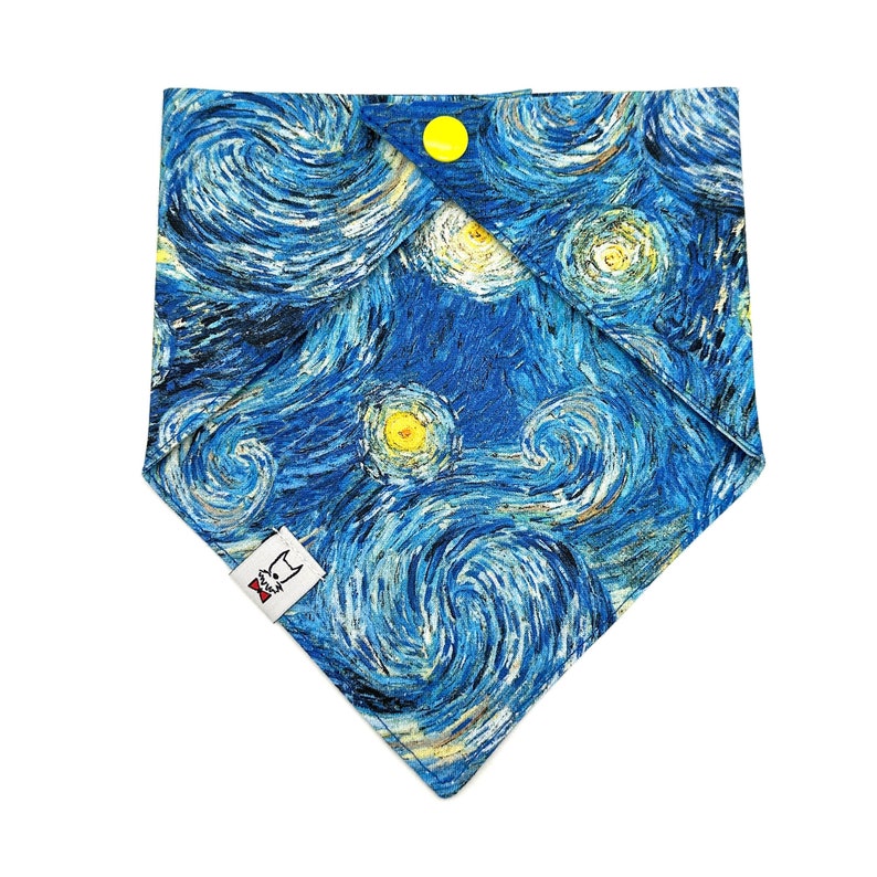 Starry Night Dog Bandana image 3