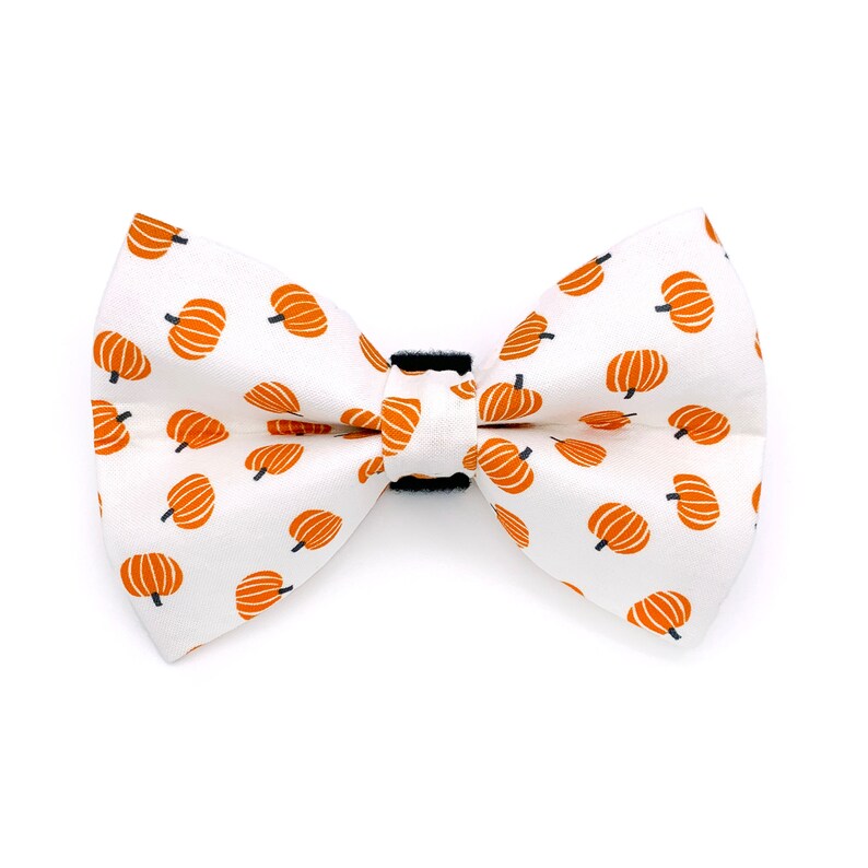 Pumpkin Halloween Dog Bow Tie image 3