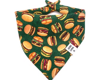 Burger Dog Bandana