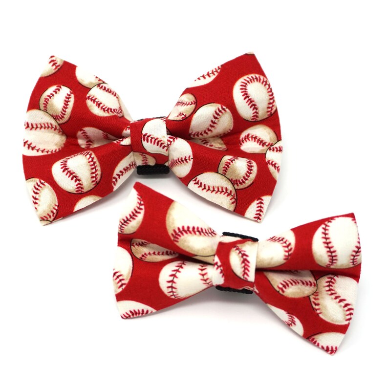 Baseball Dog Bow Tie image 2