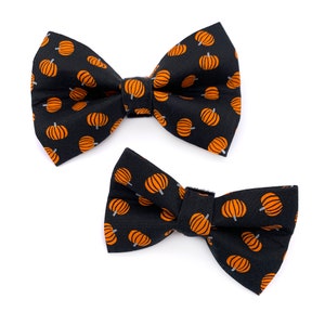 Pumpkin Halloween Dog Bow Tie image 2