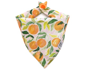 Clementine Orange Dog Bandana