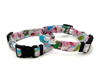 Cherry Blossom Dog Collars