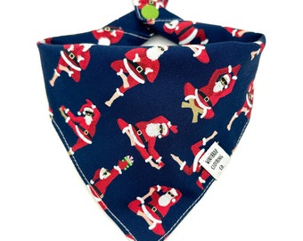 Yogi Santa Bandana - Christmas Dog Bandana - Xmas Dog Bandana