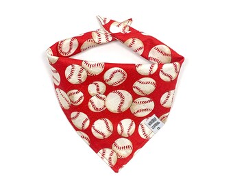 Baseball Dog Bandana