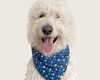 Firecracker Popsicle Dog Bandana