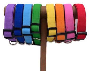 Handmade Fabric Dog Collar: Lightweight Durable Design