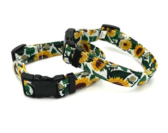 Sunflower Dog Collar