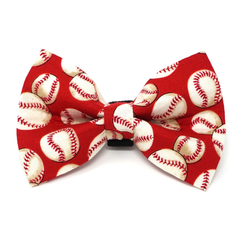 Baseball Dog Bow Tie image 1