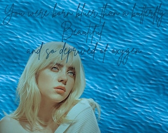 Digitale download Billie Eilish-Blue