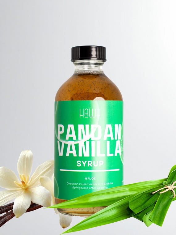 Pandan Vanilla Syrup – Southeast Asian Flavor, Home Barista
