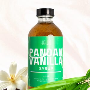 Jarabe de vainilla Pandan: sabor del sudeste asiático, Home Barista