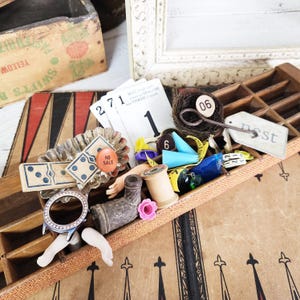 Vintage Found Objects, Assemblage, Altered Art Supplies, Junk Drawer Lot, Odds and Ends, Junk Art Supplies, Random Items, #4148