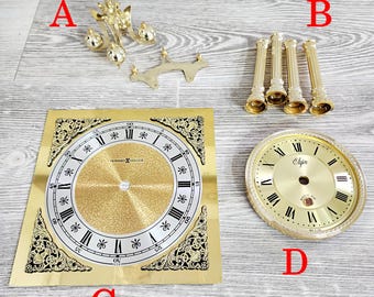 Salvaged Clock Parts: Assemblage Supplies, Altered Art - [Your Choice]