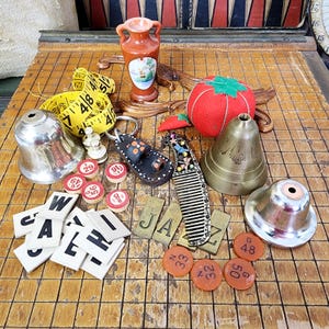 Vintage Odds and Ends, Salvaged Items, Assemblage, Altered Art Supplies, Junk Drawer Lot, Junk Art Supplies, #4742