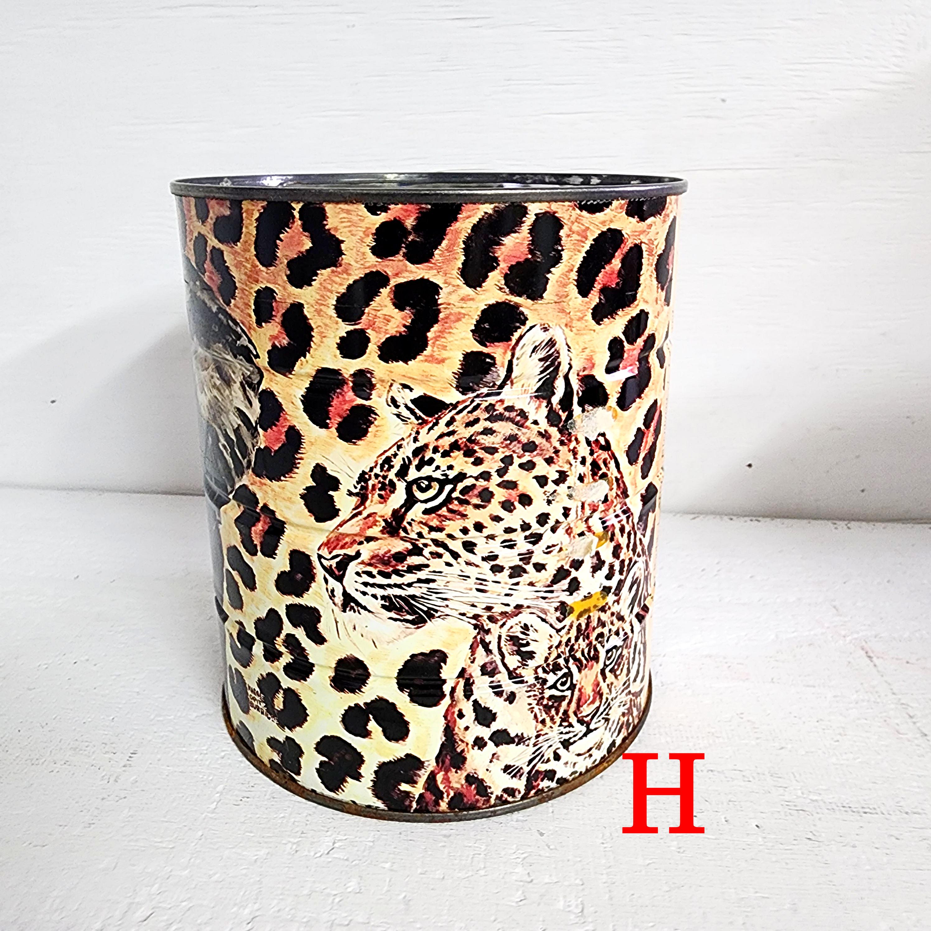 Choice 1973 Dana Brown's Safari Coffee Can - WITH LID, Aged