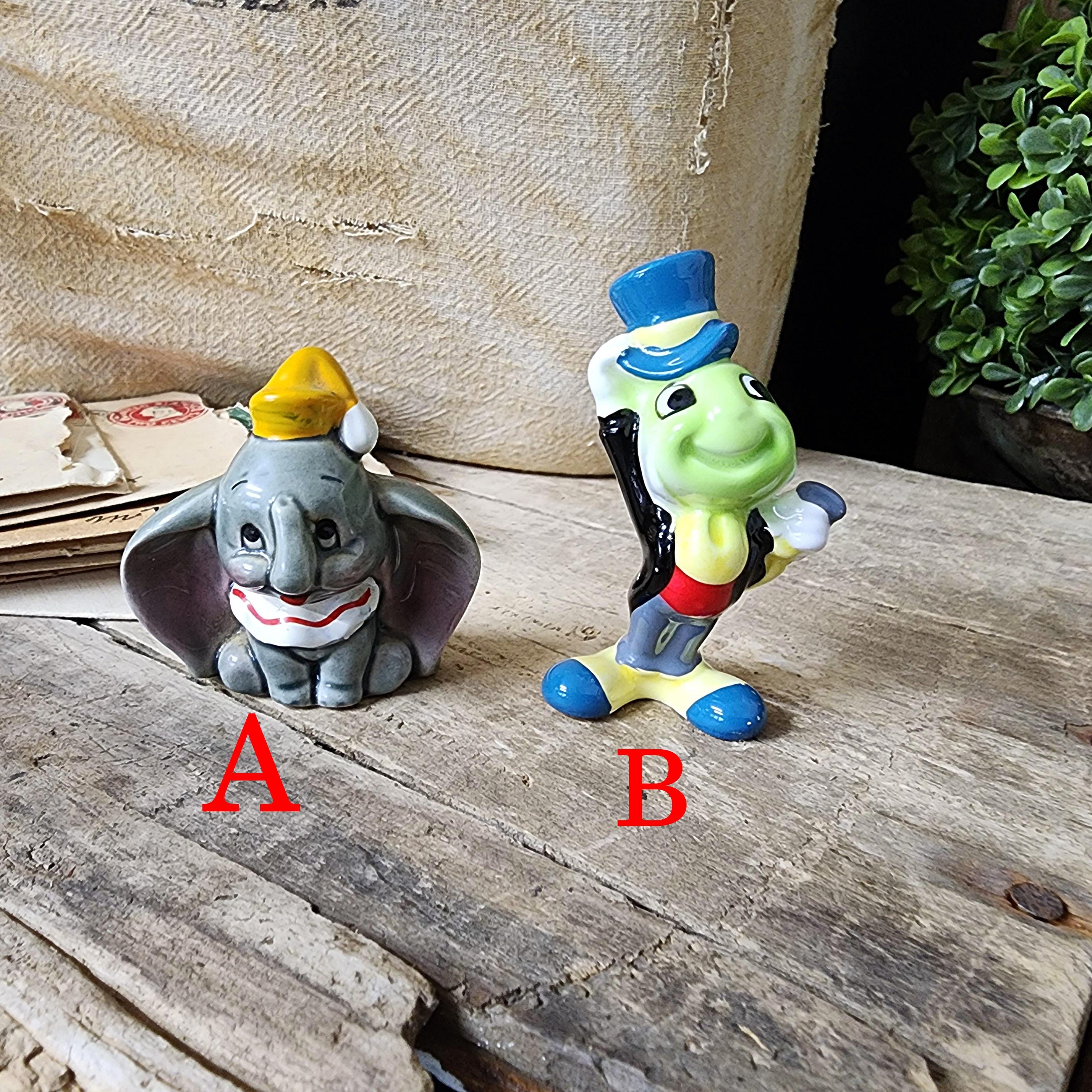 Choice Vintage Disney Ceramic Dumbo or Jiminy Cricket, Small