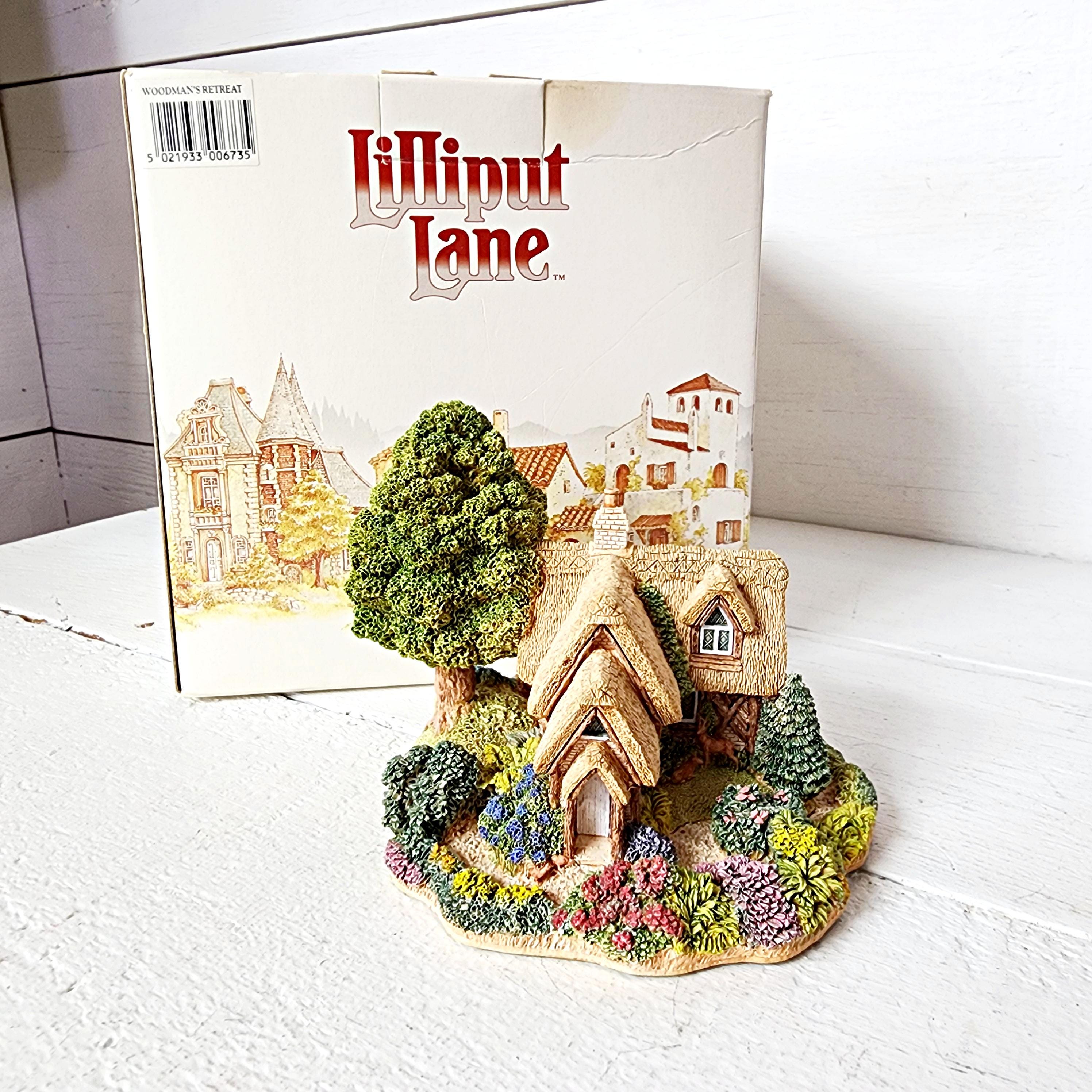 1994/5 Lilliput Lane Woodman's Retreat, Made in UK, Collector's