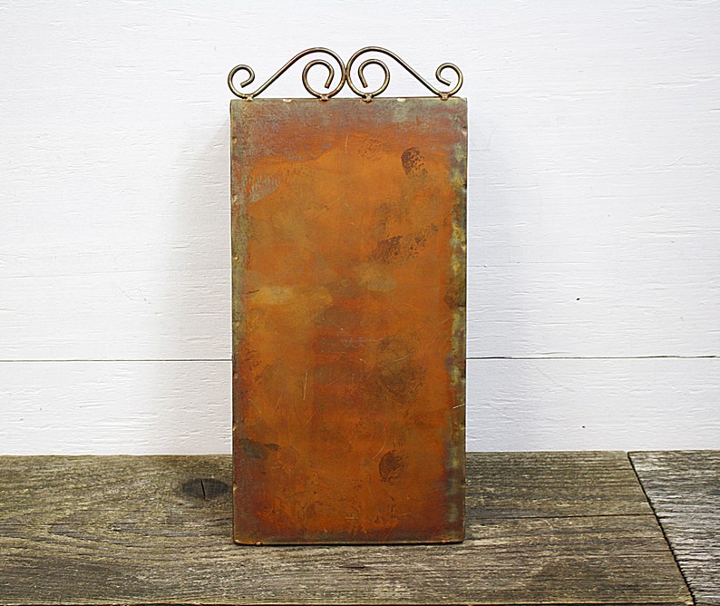 Vintage Metal Letter Holder Letter Holder Wall Hanging Etsy