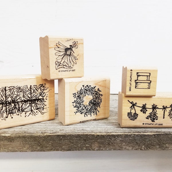 Used Rubber Stamps Etsy