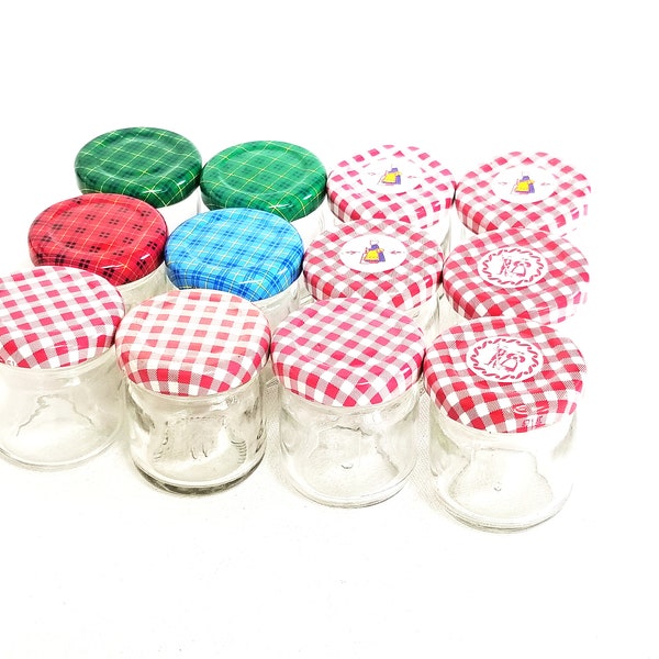 Glass Jelly Jar Etsy