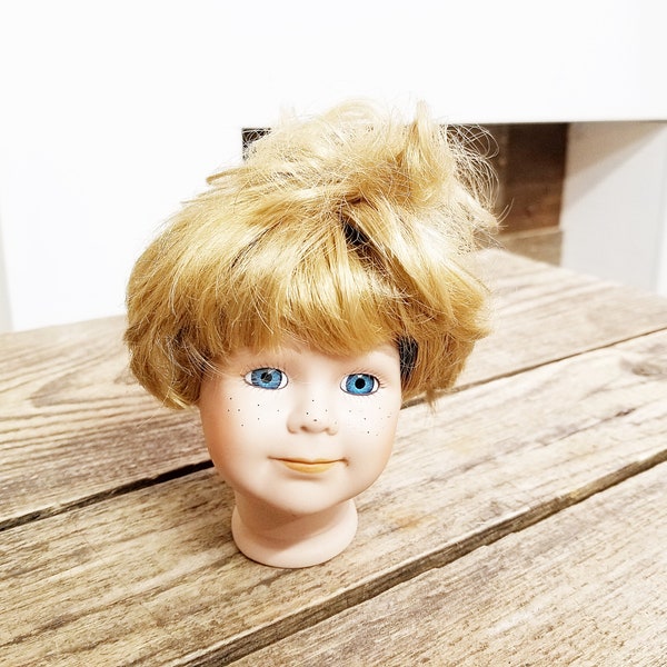 Ceramic Doll Head Etsy