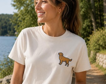 Golden Retriever PNG, Digital Dog Silhouette Clipart, Instant Download