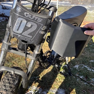 Placa de matrícula estilo Motocutz: compatible con bicicletas eléctricas