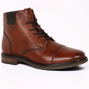 chinese dress ladies Amazon.com | Santimon Men's Buckle Leather Formal Dress Boots Side Zipper,  Cap Toe Casual Ankle Boots Black 6.5 US main image 1