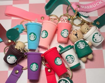 Starbucks Inspired Keychains! Don’t miss out on the adorable Bears!