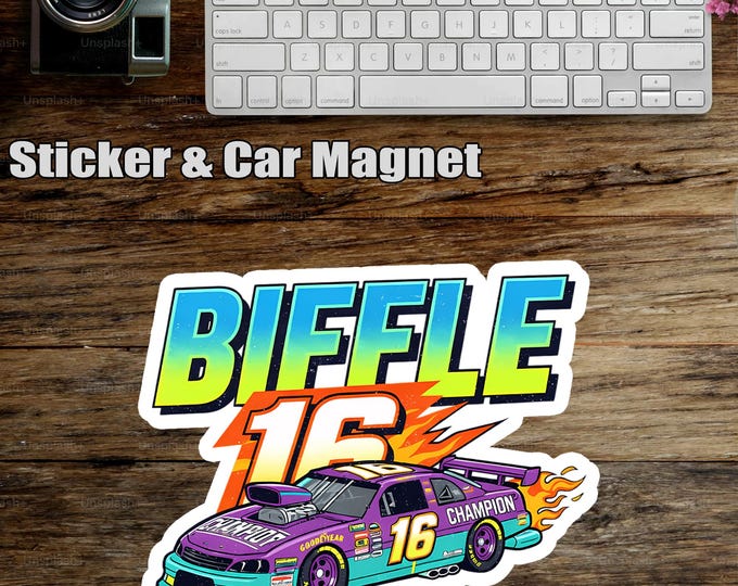 Rip Greg Biffle #16 1969-2025 Decal Sticker, Nascar Sticker, Greg ...