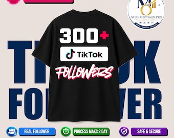 300+ TikT0k Real Followers | Increase Engagement & Growth | Media Optimize Pro | Digital Delivery | Trusted Service