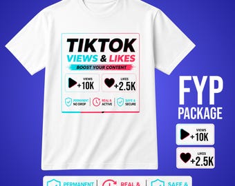 10K+ TikTok Video Promotion +2500 Likes | Boost Content Visibility & Audience Reach | Social Media Marketing Service
